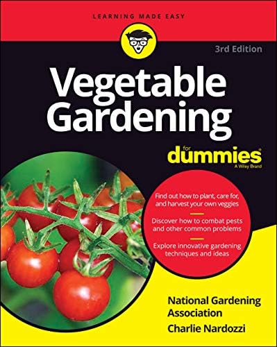 Vegetable Gardening For Dummies by National Gardening Association