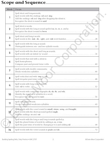 Evan-Moor Building Spelling Skills, Grade 3 - Homeschooling & Classroom Resource Workbook, Reproducible Worksheets, Teaching Edition, Spelling Strategies, Reading and Writing Skills by Evan-Moor Educational Publishers