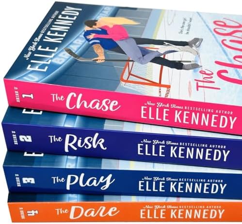 Briar U Series Books (1 - 4) Collection Set by Elle Kennedy (The Chase, The Risk, The Play & The Dare) by Elle Kennedy