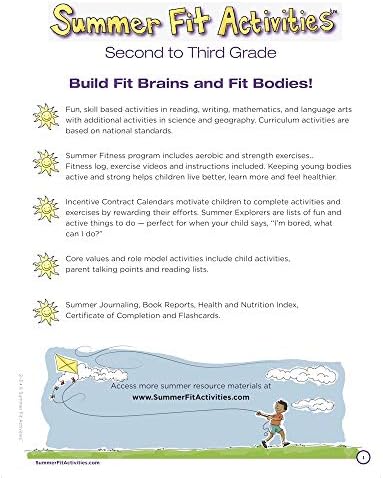 Summer Fit, Second - Third Grade (Summer Fit-preparing Children Mentally-physically-socially) by Kelly Terrill