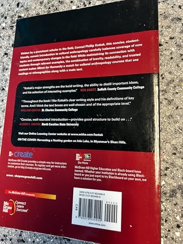 Mirror for Humanity: A Concise Introduction to Cultural Anthropology, 8th Edition by Conrad Phillip Kottak