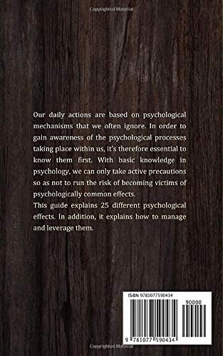 Psychology for Beginners: Introduction to the Basics of Psychology - Simple Explanation of 25 psychological Effects by Victor Langbehn