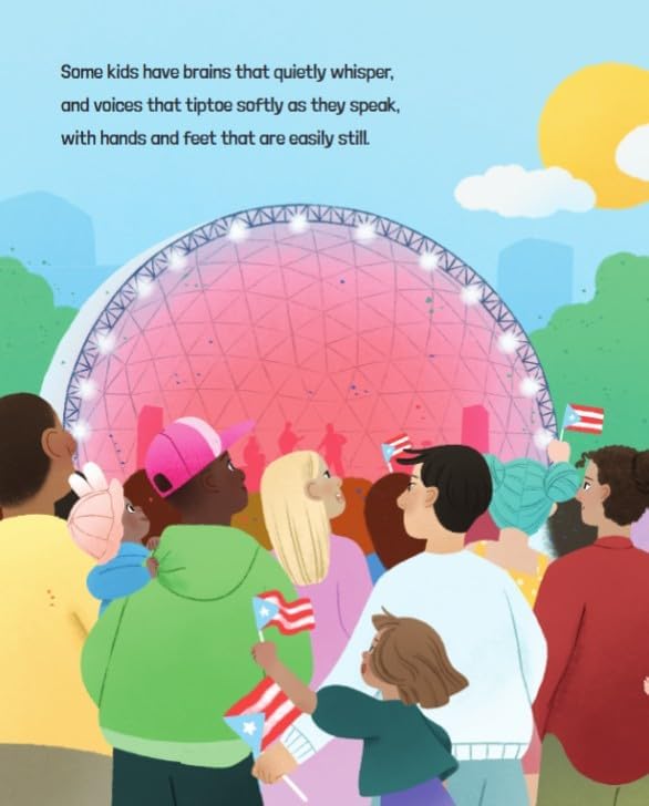 Curious Mind and Dancing Feet: A book about ADHD (Disability Books for Kids) by Melinda González