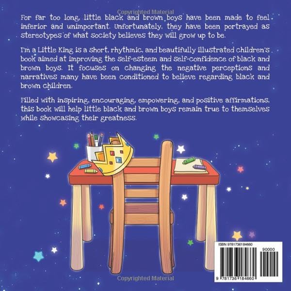 I'm A Little King: Positive Affirmations for Black and Brown Boys by Sharifa Brown