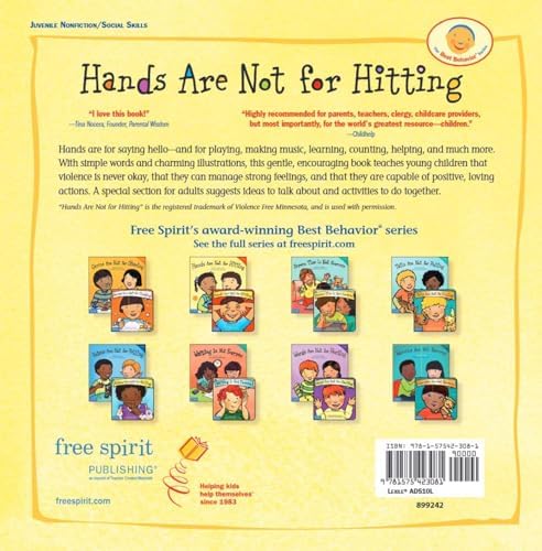 Hands Are Not for Hitting by Martine Agassi