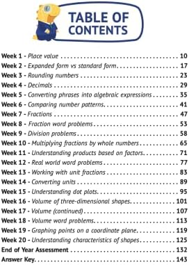 5th Grade Common Core Math: Daily Practice Workbook - Part I: Multiple Choice | 1000+ Practice Questions and Video Explanations | Argo Brothers (Next Generation Learning Standards Aligned (NGSS)) by Argo Brothers