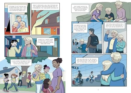 Dawn on the Coast: A Graphic Novel (The Baby-sitters Club #19) (The Baby-Sitters Club Graphix) by Ann M. Martin
