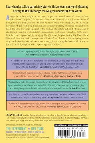 A Brief History of the World in 47 Borders: Surprising Stories Behind the Lines on Our Maps by Jonn Elledge