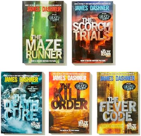 The Maze Runner Series Complete Collection Boxed Set (5-Book) by James Dashner