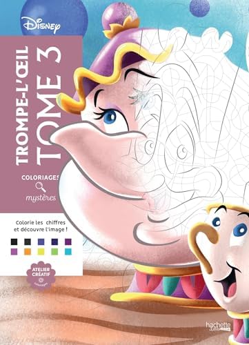 Coloriages mystères Disney - Trompe l'oeil Tome 3 by Eugénie Varone