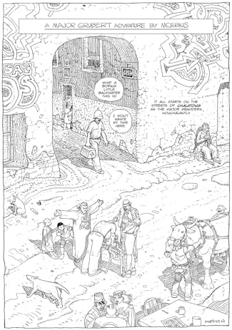 Moebius Library: The Depressed Hunter by Moebius