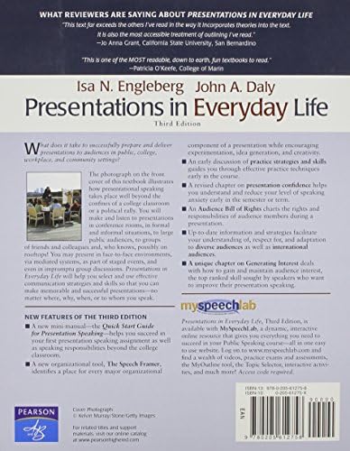 Presentations in Everyday Life + Myspeechlab by Isa N. Engleberg