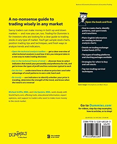 Trading for Dummies by Michael Griffis