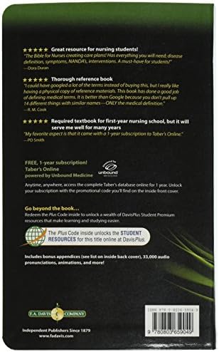 Taber's Cyclopedic Medical Dictionary by Venes