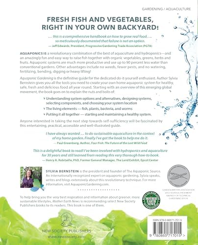 Aquaponic Gardening: A Step-by-Step Guide to Raising Vegetables and Fish Together by Sylvia Bernstein