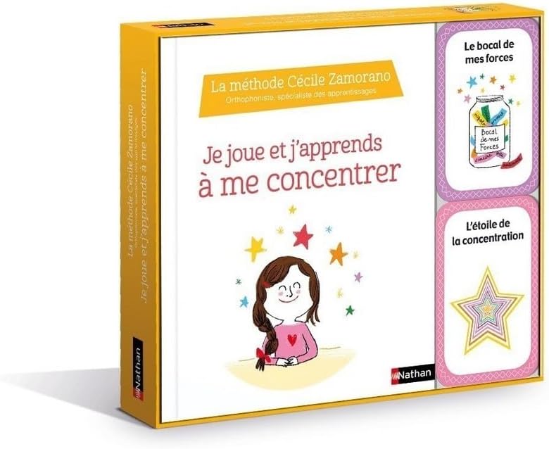 Coffret Je joue et j'apprends à me concentrer by Cécile Zamorano