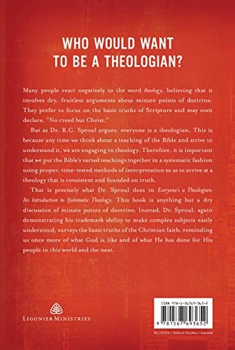 Everyone's a Theologian: An Introduction to Systematic Theology by R.C. Sproul