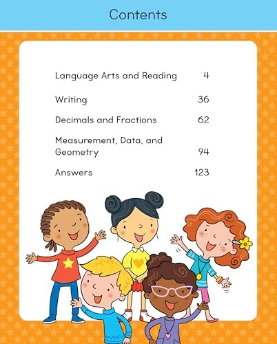 The Summer Before Sixth Grade Workbook: Bridging 5th to 6th Grade with 75+ Activities Math, Reading Comprehension, Writing, Language Arts, Fractions, Geometry, and More by Gold Stars