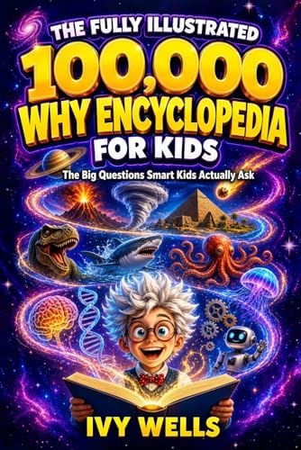 The Fully Illustrated 100,000 Why Encyclopedia For Kids: The Big Questions Smart Kids Actually Ask (Ages 9 to 12) by Ivy Wells