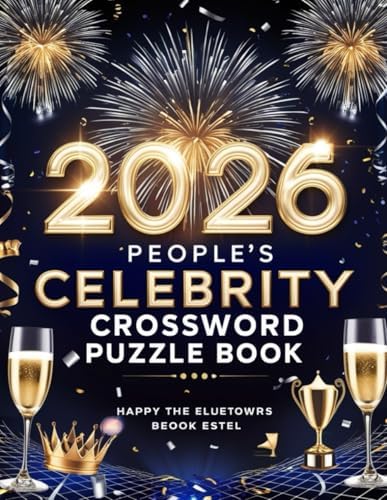 2026 People’s Celebrity Crossword Puzzle Book: The Ultimate Star-Studded Brain Challenge Featuring the World’s Most Famous Icons by lol