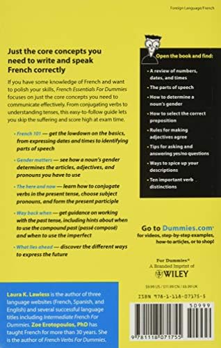 French Essentials For Dummies by Laura K. Lawless