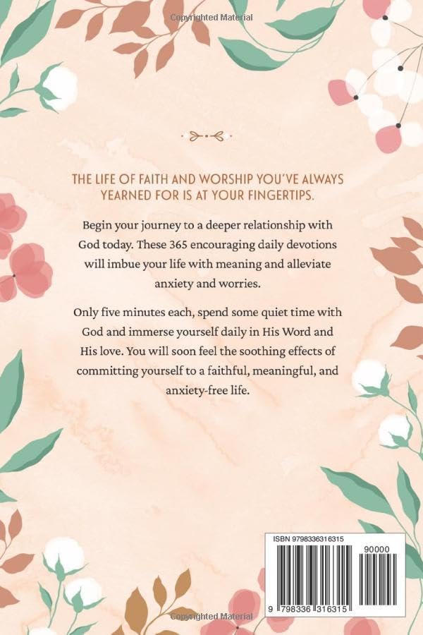 Daily Devotional for Women: 365 Days of 5-Minute Christian Devotions for a Life of Love, Happiness, and Inspiration (Best Wholesome Christian Gift ... Easter or Christmas Present 2025-2026) by Made Easy Press