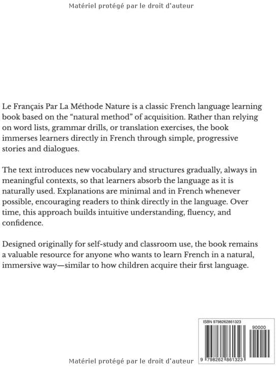 Le Français Par La Méthode Nature 2 by Arthur Jensen