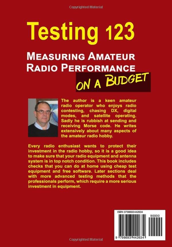 Testing 123: Measuring Amateur Radio Performance on a Budget (Radio Today guides) by Andrew David Barron