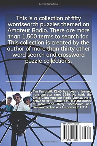 Fifty Amateur Radio Wordsearches by Dr. Timothy W. Ferrarotti