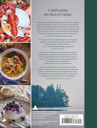 A Kitchen on Goose Cove: Recipes from the Heart of Maine by Devin Finigan