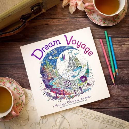 Dream Voyage Coloring (Melpomeni Coloring Collection) by Melpomeni Chatzipanagiotou