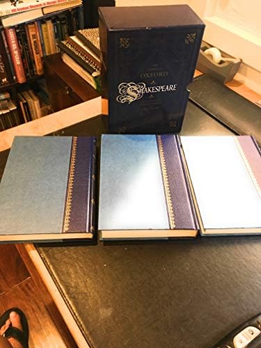 The Complete Oxford Shakespeare: Histories, Comedies, Tragedies3-volume cased set by William Shakespeare