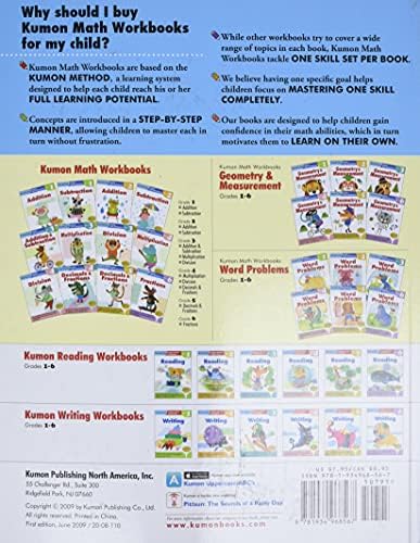 Kumon Grade 6 Geometry & Measurement (Kumon Math Workbooks) by Kumon Publishing
