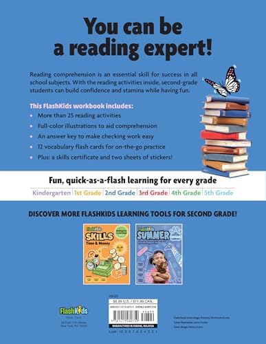 Reading Comprehension: Grade 2 (Flash Skills) by Flash Kids Editors