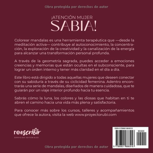 Mandalas: Conecta con tu sabiduría cíclica femenina (Spanish Edition) by Yurubí Correa Alfaro