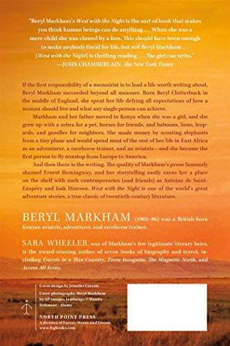West with the Night: A Memoir by Beryl Markham