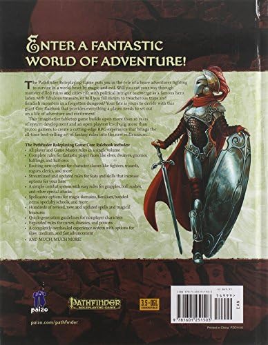 Pathfinder Roleplaying Game: Core Rulebook by Jason Bulmahn