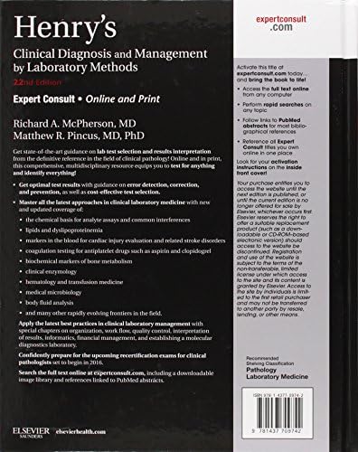 Henry's Clinical Diagnosis and Management by Laboratory Methods by Richard A. McPherson MD MSc