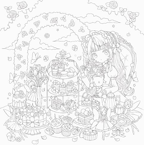 Romantic Gothic: The London Sirosaki Coloring Book (Japanese Edition) by London Sirosaki