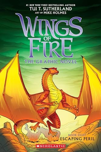 Escaping Peril: A Graphic Novel (Wings of Fire Graphic Novel #8) (8) by Tui T. Sutherland