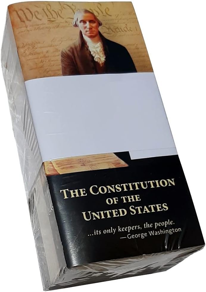 Pocket Constitution (25 Pack): U.S. Constitution with Index & Declaration of Independence by National Center for Constitutional Studies