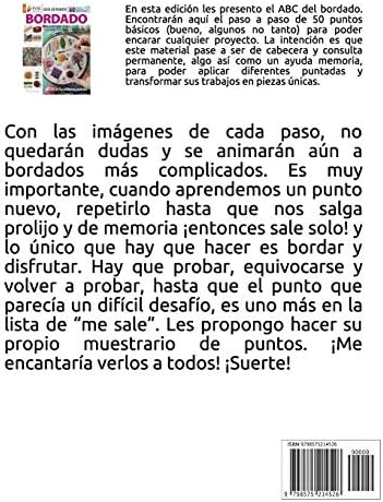 BORDADO: guía de puntos (Spanish Edition) by EVIA EDICIONES