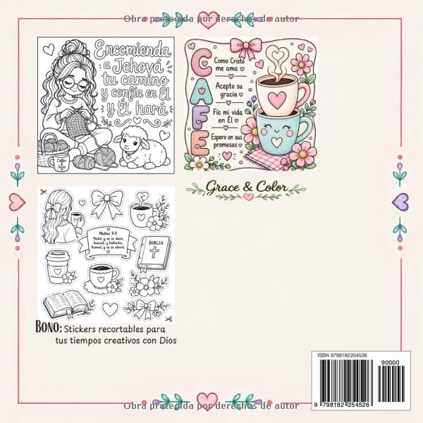 Coffee & Jesus: Libro Cozy Cristiano para Colorear (Spanish Edition) by Joseline Collazo
