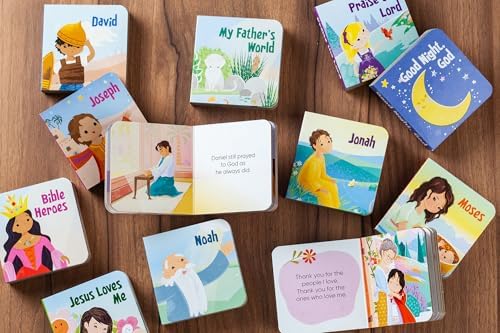 My Little Library: Bible Stories (12 Board Books) by Little Grasshopper Books