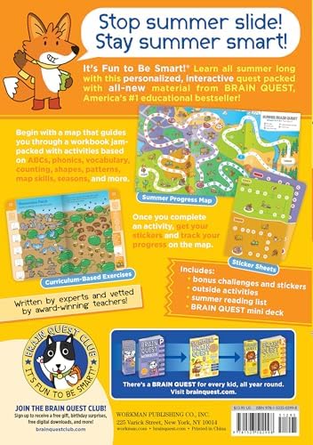 Summer Brain Quest: Between Grades Pre-K & K by Workman Publishing