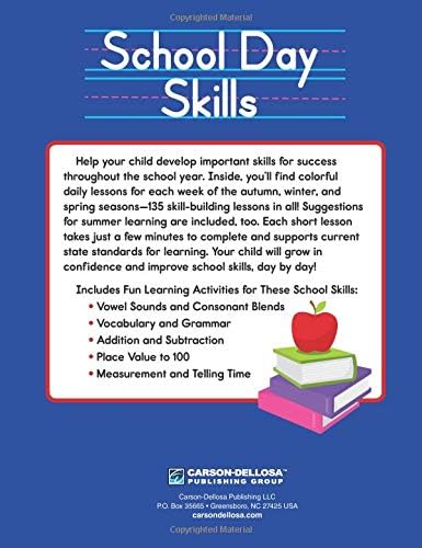 School Day Skills, Grade 1 by Thinking Kids