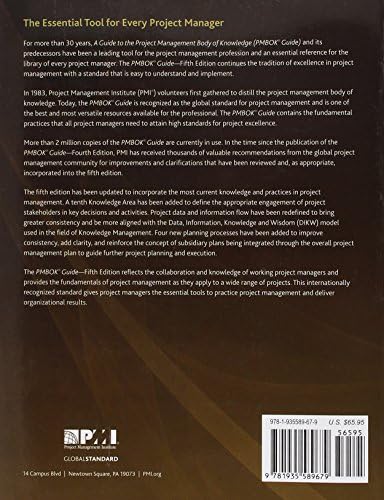 A Guide to the Project Management Body of Knowledge (PMBOK® Guide)–Fifth Edition by Project Management Institute
