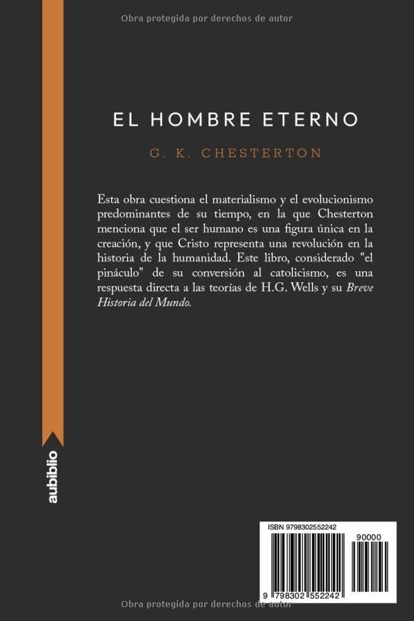 El hombre eterno (Aubiblio Clásicos) (Spanish Edition) by G. K. Chesterton