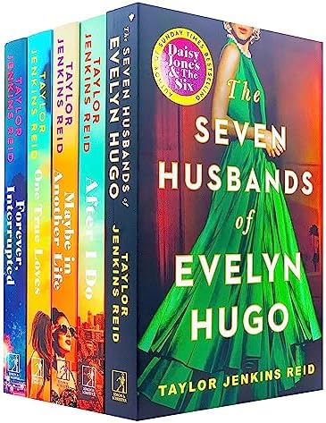 Taylor Jenkins Reid 5 Books Collection Set (Seven Husbands of Evelyn Hugo, Maybe in Another Life, After I do, One True Loves, Forever Interrupted) by Taylor Jenkins Reid