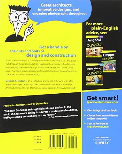 Architecture For Dummies (For Dummies Series) by Debrah K. Dietsch